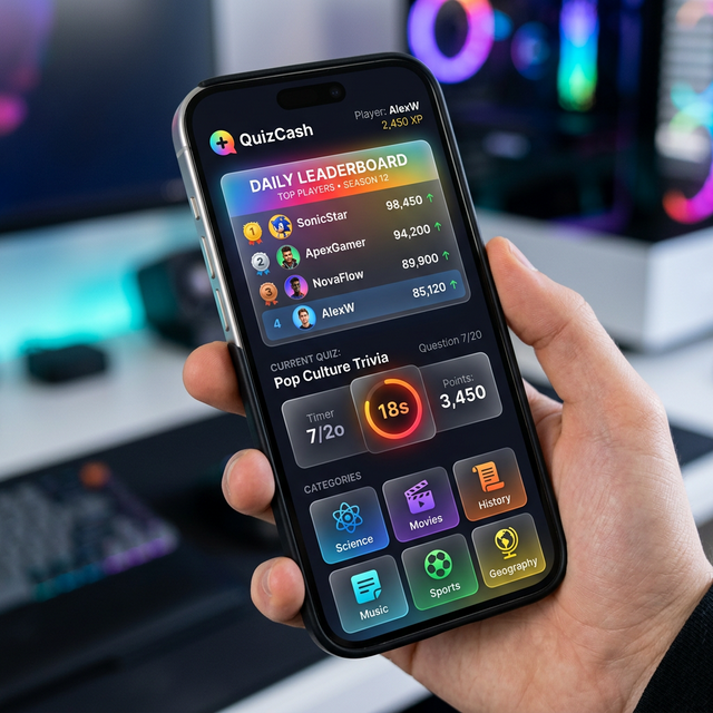 QuizCash Mobile App
